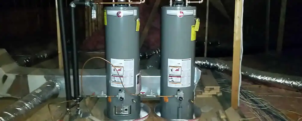 Tankless water heater installation for home hot water in Boston, MA